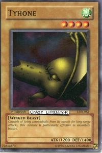 3 X YU-GI-OH TYHONE 1ª EDICIÓN COMÚN N/COMO NUEVO LOB-063 - Imagen 1 de 1