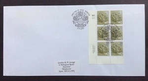 Bloque de cilindros England Country Definitive 2005 6x42p primer día cubierta FDI Windsor - Imagen 1 de 2