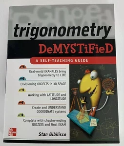 Trigonometry Demystified A Self-Teaching Guide Stan Gibilisco Mathematics - Imagen 1 de 11