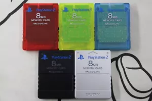 PLAY STATION 2 PS2 MEMORY CARD MAGIC GATE OFICIAL FUNCIONANDO COLOR A ELEGIR - Foto 1 di 6