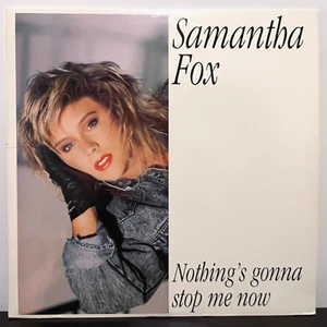 SAMANTHA FOX - Nothing's Gonna Stop Me Now (1987) - 12" Vinyl Record Single - EX - Picture 1 of 3