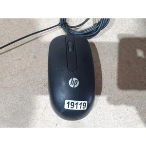HP 672652-001 Optical Mouse Black Wired USB 2-Button Scroll Wheel Compact for PC - Picture 1 of 7