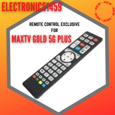 REMOTE CONTROL EXCLUSIVE AND ONLY USE FOR MAXTV GOLD 5G PLUS 2021 - Image 1 of 4