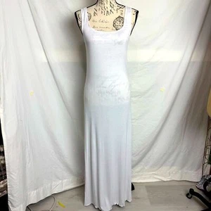 Весса Mykonos Semisheer Ribbed Cover-Up Maxi Dress Size Small NWT - Picture 1 of 7