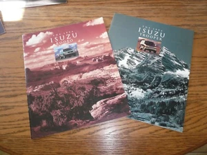 1994 Isuzu Trooper & Rodeo Sales Brochures - TWO - Picture 1 of 2