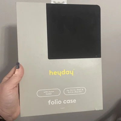 heyday Folio Case for 10.2 inch iPad and 10.5 inch iPad Air - Black - Image 1 of 2