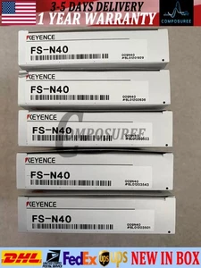 Sensore Keyence FS-N40 1 PZ nuovo con scatola spedizione veloce - Foto 1 di 1