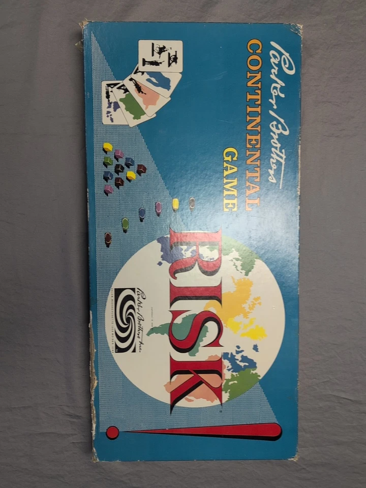 VTG RISK Board Game Complete Early Version All Pieces 1959 1963  - Image 1 of 4