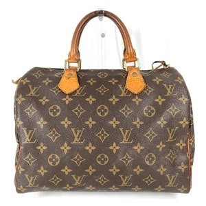 LOUIS VUITTON M41108 Monogram Speedy30 Speedy 30 Bag Hand Bag Brown - Picture 1 of 18