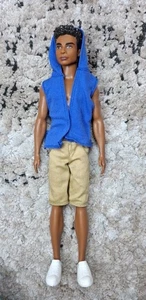 Barbie Fashionistas Ken Doll African American Hip Hoodie Hard to Find 2016 - Picture 1 of 4