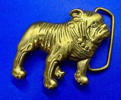 Mack Truck Bulldog Driver Trucker Solid Brass Belt Buckle - Image 1 of 4