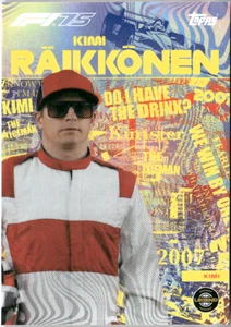 Topps F1 Turbo Attax 2025 Formel 1 Kimi Räikkönen Limited Edition Legend - Picture 1 of 2