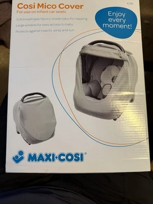 Maxi Cosi Mico Car Seat Cover Gray NIB - Image 1 of 4