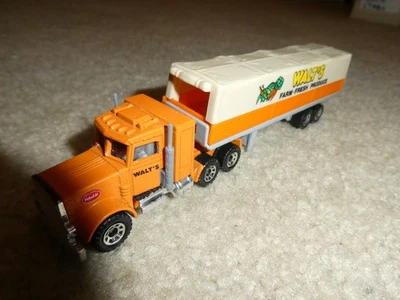 Semirremolque Matchbox Convoy Walt's Farm 1981 vintage 1:80 productos frescos Foto 1 de 2