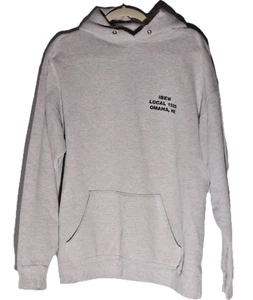 Vintage Y2K Hoodie IBEW Union Local 1525 Brotherhood Kapuzenpullover Grunge - Bild 1 von 10