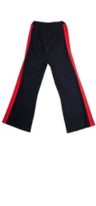 Stella McCartney Black & Red Wide-Leg Pants Size 38 - Picture 1 of 10