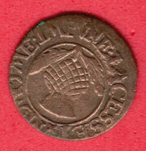 SCOTLAND Charles II 1649-1685 Copper 2 Pence ND KM-65 Thistle Great Britain 1731