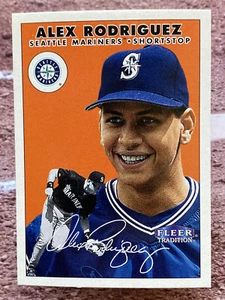 2000 Fleer Tradition Alex Rodriguez #391 Seattle Mariners - Bild 1 von 2