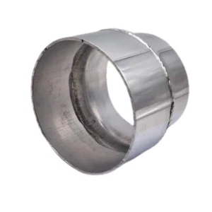 polished 3" OD to 3.5" OD Aluminum Universal Reducer PIPE exhaust tip Adapter - Bild 1 von 7