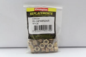 CHAMPION CMN120 BRASS MANIFOLD NUTS M10 x 1.5mm - PACK OF x25 - Picture 1 of 4
