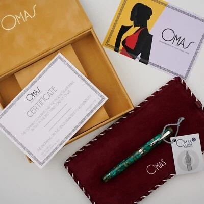 Omas Milord Roller 100 Anniversary "Emerald Forest" Edition N 010/100 - Image 1 of 4