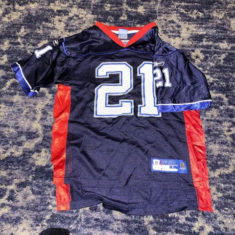 NFL Football Vintage Buffalo Bills Willis McGahee #21 Jersey Sz Youth L Reebok Cover
