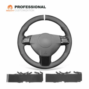 Custom Synthetic Suede Car Steering Wheel Cover Wrap for Holden Astra 2004-2009 - Imagen 1 de 10