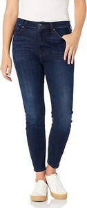 Pantalones de mezclilla ajustados al tobillo para mujer 7 For All Mankind azul talla 26 - Imagen 1 de 15