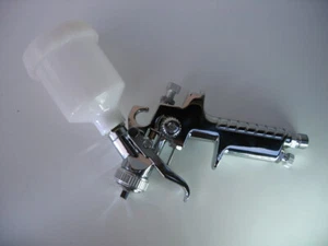 NEU Premium LACKIERPISTOLE 0,8mm Jet Düse HVLP Mini SPRITZPISTOLE Sprühpistole A - Bild 1 von 24