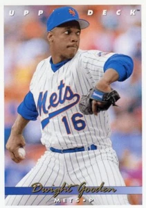 1993 Upper Deck #665 Dwight Gooden New York Mets Baseball Card - Picture 1 of 1
