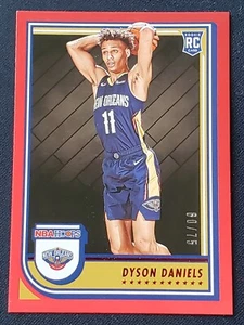 Dyson Daniels 2022-23 NBA Hoops Red Rookie Parallel #60/75 RC Pelicans - Bild 1 von 1