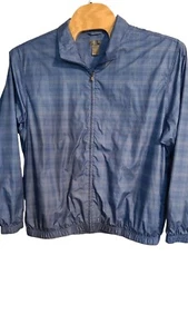 Izod Golf Men's Windbreaker Size XXL Blue Golf Jacket Front Zip - Picture 1 of 5