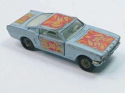 Corgi Toys Mustang Fastback 2+2 Flower Power 348 Great Britain - Image 1 of 4