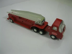CAMIÓN DE BOMBEROS DE METAL TONKA ROJO DE COLECCIÓN CON ESCALERA DE 11" ¡¡BUEN ASPECTO!!¡! - Imagen 1 de 8