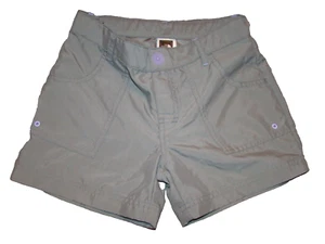The North Face Girls Size Small 7-8 Gray Purple Hiking Outdoor Shorts - Picture 1 of 7