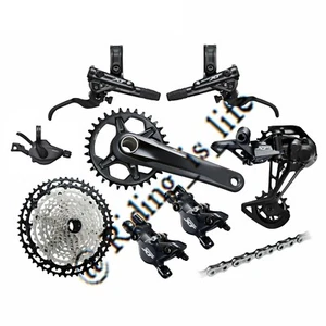 New Shimano Deore XT M8100 1x12 12-Speed MTB Full Groupset 30T-36T, 165MM--175MM - Picture 1 of 29