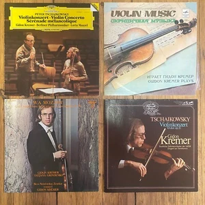 KREMER Violin TCHAIKOVSKY MOZART BRAHMS 4x LP Klassik Sammlung Classic - Picture 1 of 12
