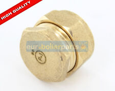 Compression 15mm Brass Blanking Stop End Cap fitting for Copper BRAND NEW 