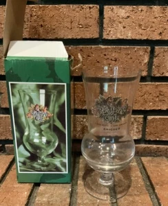 Rainforest Cafe Souvenir Chicago Hurricane Clear Cocktail Glass 8” Tall - Picture 1 of 4