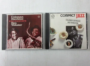 Coleman Hawkins/ Ben Webster & Encounters 2 CD lot, Verve Records - Picture 1 of 4