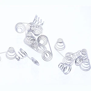 Battery Negative and Positive AA Coils Spring Contact Plate NIckel Wire Spring - Picture 1 of 15