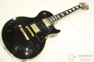 Burny RLC-60 Black Gold Hardware Made in Japan 1980s LP Custom Type E.Guitar - Bild 1 von 11