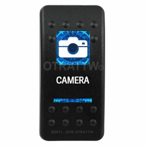 OTRATTW Contura II Rocker Switch, CAMERA, BLUE LENS - Picture 1 of 6