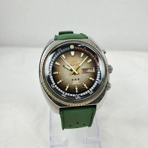 SELTENE VINTAGE ORIENT KING DIVER KD 3 STAR 469799-4B AUTOMATIK 21 JEWELS UHR - Bild 1 von 10