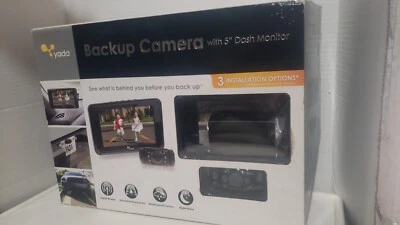 Yada (BT53872M-2) Matte Black Digital Wireless Backup 3.5" Dash Monitor - Image 1 of 4