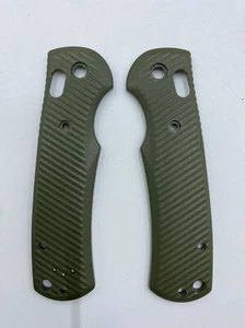 1 Pair Handles Patch Scales G10 Twill for Benchmade Griptilian 550/551 Knifes - Picture 1 of 3