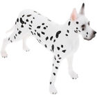 Simulated Great Dog Animal Model Dalmatian Statue Ornaments Plastic Child
