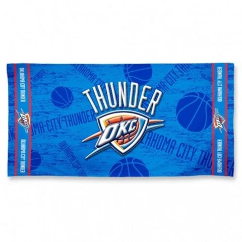 NBA Oklahoma City Thunder Wincraft 30" x 60" Beach Pool Dorm Towel NEW! Cover