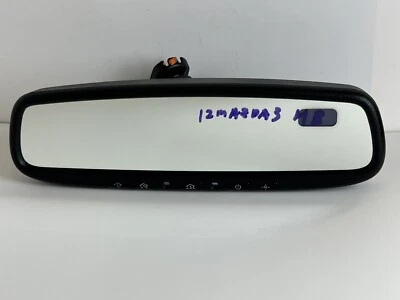 Espejo retrovisor interior parabrisas Mazda 3 2012 hatchback fabricante de equipos originales Foto 1 de 4