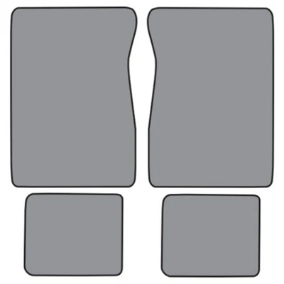 Напольные коврики для 73 GMC K35/K3500 пикап двойная кабина (FM10F FM18R) петля 4 шт. - Изображение 1 из 4